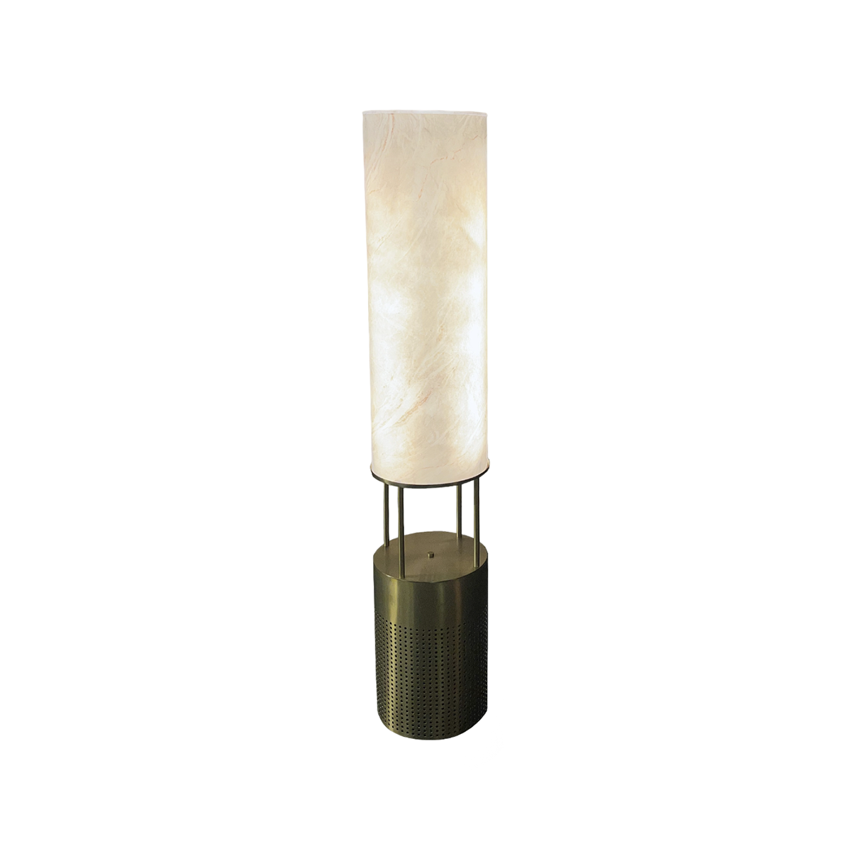 Halo light store floor lamp