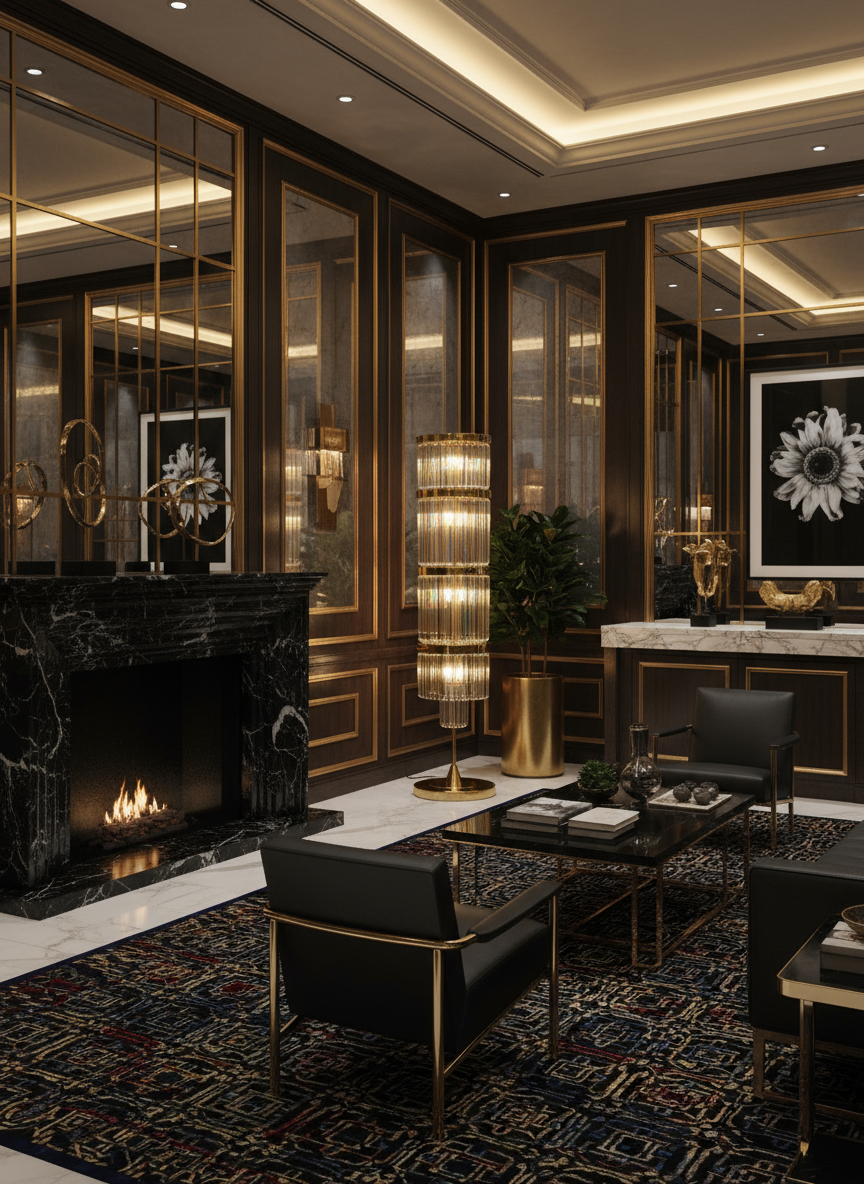 Prism Grand Crystal Floor Lamp